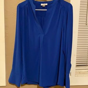 Calvin Klein royal blue blouse